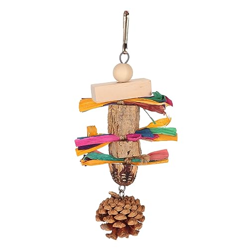 HUONIU Kauspielzeug für Vögel, Nüsse und Ananas, Spielzeug für Papageien und Hamster, sicheres und gesundes Haustierspielzeug HUONIU Kauspielzeug für Vögel, Nüsse und Ananas, Spielzeug für Papageien und Hamster, sicheres und gesundes Haustierspielzeug von HUONIU