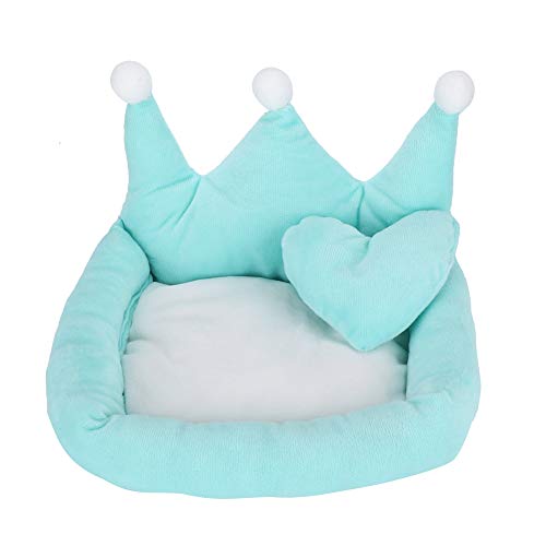 HUONIU Kronenförmiges Kleintierbettkissen, Hamstersofa, weiches Baumwollbett, Grün L HUONIU Kronenförmiges Kleintierbettkissen, Hamstersofa, weiches Baumwollbett, Grün L von HUONIU