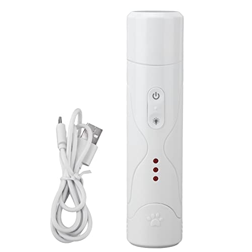 HUONIU Nageltrimmer für Hunde und Katzen, elektrischer Nageltrimmer mit LED-Licht, wiederaufladbar über USB, geeignet für kleine, mittelgroße und große Hunde HUONIU Nageltrimmer für Hunde und Katzen, elektrischer Nageltrimmer mit LED-Licht, wiederaufladbar über USB, geeignet für kleine, mittelgroße und große Hunde von HUONIU