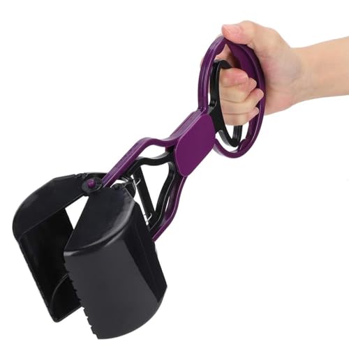 HURRISE Hundekotschaufel mit langem Griff, 28 cm, tragbare Hundekotschaufel, Hundekot oder Haustierkot, 28 x 11 x 7 cm von HURRISE