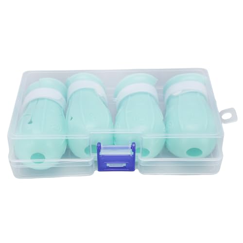 HUSHUI Anti -Scratch -Katzenstiefel, 16pcs Wiederverwendbare Silikonkrallenschutzprotektors mit Einstellbaren Gurten, Anti -Scratch -Katze Mitten, für Katzen, Einfache Reinigung HUSHUI Anti -Scratch -Katzenstiefel, 16pcs Wiederverwendbare Silikonkrallenschutzprotektors mit Einstellbaren Gurten, Anti -Scratch -Katze Mitten, für Katzen, Einfache Reinigung von HUSHUI