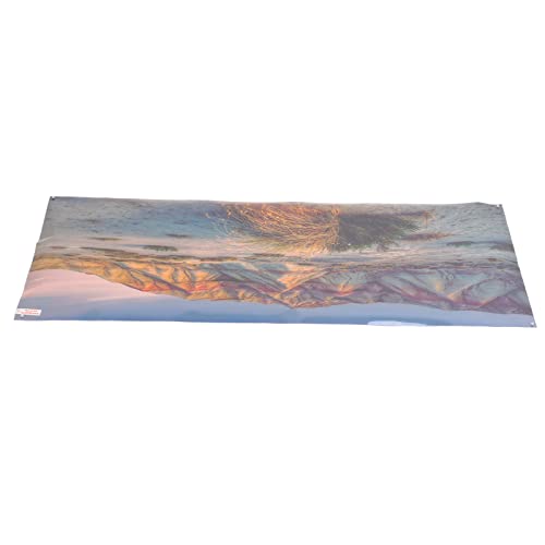HUSHUI Aquarium-Poster, Bergwüstenmuster, Selbstklebende 3D-PVC-Aquarium-Hintergrunddekoration (61 * 30CM) von HUSHUI