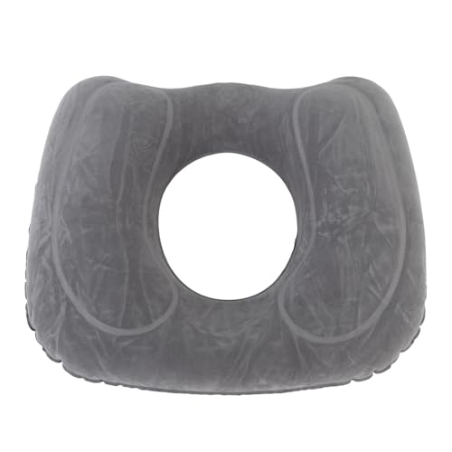HUSHUI Aufblasbares Sitzkissen Zur Rückenstütze, Tragbares Stuhlkissen aus PVC-Plüsch für Rollstühle, Betten, Sofas, Reisesitzkissen HUSHUI Aufblasbares Sitzkissen Zur Rückenstütze, Tragbares Stuhlkissen aus PVC-Plüsch für Rollstühle, Betten, Sofas, Reisesitzkissen von HUSHUI