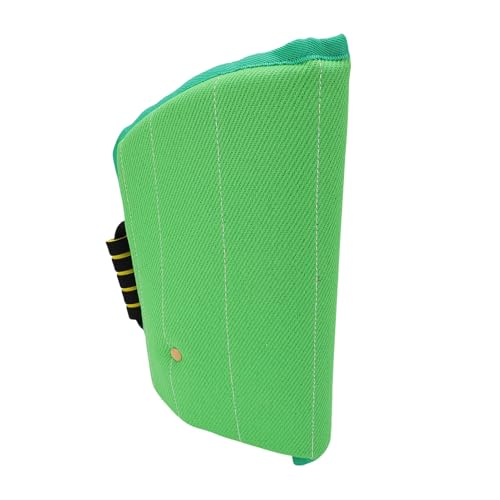 HUSHUI Tränenfeste Stoff Hundebisshülse, Bequeme Armschutzhülle mit Grüner Trainerhülle für Alle Hunde, die für Langfristiges Verhaltenstraining Entwickelt Wurden von HUSHUI