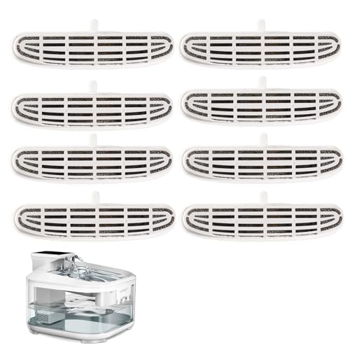 8 Pack Ersatzfilter mit 8 Pack Vorfilterschwämmen 8 Pack Ersatzfilter mit 8 Pack Vorfilterschwämmen von HUTACT