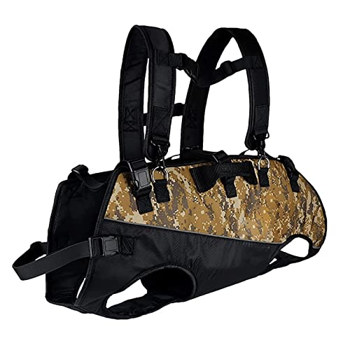 HUUG Haustiertragetasche Rucksack für Hunde, Transportdehner für Hunde und andere Tiere, faltbarer Haustiertransportdehner Tiertrage Erste-Hilfe-Dehner mit verstellbarem Gurt, A HUUG Haustiertragetasche Rucksack für Hunde, Transportdehner für Hunde und andere Tiere, faltbarer Haustiertransportdehner Tiertrage Erste-Hilfe-Dehner mit verstellbarem Gurt, A von HUUG