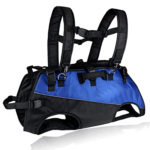 HUUG Haustiertragetasche Rucksack für Hunde, Transportdehner für Hunde und andere Tiere, faltbarer Haustiertransportdehner Tiertrage Erste-Hilfe-Dehner mit verstellbarem Gurt, C HUUG Haustiertragetasche Rucksack für Hunde, Transportdehner für Hunde und andere Tiere, faltbarer Haustiertransportdehner Tiertrage Erste-Hilfe-Dehner mit verstellbarem Gurt, C von HUUG
