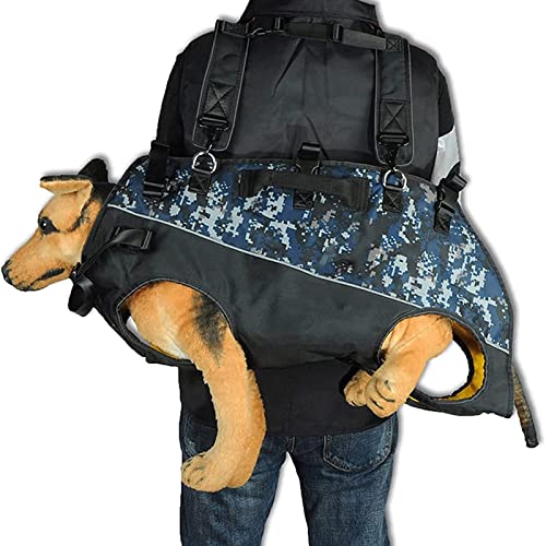 HUUG Transportdehner für Hunde und andere Tiere, Haustier-Tragetasche, Rucksack, faltbarer Haustier-Dehner, Notfall-Tierdehner, um Ihr Haustier sicher zu halten, A HUUG Transportdehner für Hunde und andere Tiere, Haustier-Tragetasche, Rucksack, faltbarer Haustier-Dehner, Notfall-Tierdehner, um Ihr Haustier sicher zu halten, A von HUUG