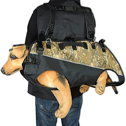 HUUG Transportdehner für Hunde und andere Tiere, Haustier-Tragetasche, Rucksack, faltbarer Haustier-Dehner, Notfall-Tierdehner, um Ihr Haustier sicher zu halten, B HUUG Transportdehner für Hunde und andere Tiere, Haustier-Tragetasche, Rucksack, faltbarer Haustier-Dehner, Notfall-Tierdehner, um Ihr Haustier sicher zu halten, B von HUUG