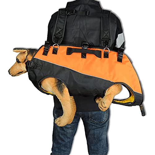 HUUG Transportdehner für Hunde und andere Tiere, Haustier-Tragetasche, Rucksack, faltbarer Haustier-Dehner, Notfall-Tierdehner, um Ihr Haustier sicher zu halten, E HUUG Transportdehner für Hunde und andere Tiere, Haustier-Tragetasche, Rucksack, faltbarer Haustier-Dehner, Notfall-Tierdehner, um Ihr Haustier sicher zu halten, E von HUUG