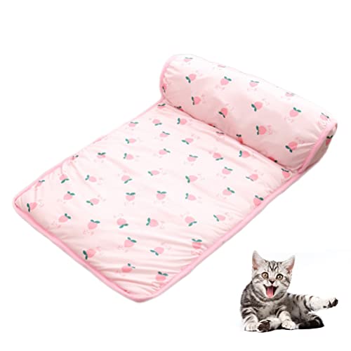 HWGING Kühlmatte für Hunde Katzen, Sommer Selbstkühlung Kissen Haustier Bett Kühldecke Hund Schlafmatte 60x40cm von HWGING