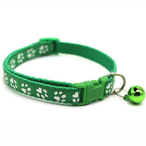 2 x reflektierendes Katzenhalsband mit Glöckchen, einfaches Halsband für Hunde und Katzen, verstellbar, Polyester, Katzen- oder Sicherheitsgurte 2 x reflektierendes Katzenhalsband mit Glöckchen, einfaches Halsband für Hunde und Katzen, verstellbar, Polyester, Katzen- oder Sicherheitsgurte von HWOLPEMS