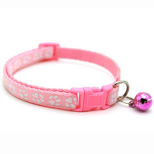 2 x reflektierendes Katzenhalsband mit Glöckchen, einfaches Halsband für Hunde und Katzen, verstellbar, Polyester, Katzen- oder Sicherheitsgurte 2 x reflektierendes Katzenhalsband mit Glöckchen, einfaches Halsband für Hunde und Katzen, verstellbar, Polyester, Katzen- oder Sicherheitsgurte von HWOLPEMS