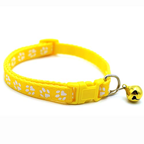 2 x reflektierendes Katzenhalsband mit Glöckchen, einfaches Halsband für Hunde und Katzen, verstellbar, Polyester, Katzen- oder Sicherheitsgurte 2 x reflektierendes Katzenhalsband mit Glöckchen, einfaches Halsband für Hunde und Katzen, verstellbar, Polyester, Katzen- oder Sicherheitsgurte von HWOLPEMS