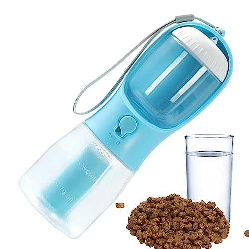 Hunde-Wasserflaschenspender, multifunktional, tragbar, für Spaziergänge, Wasser- und Futterspender mit Müllbeutel für Katzen, Welpen und andere Haustiere, Chuni-uk Hunde-Wasserflaschenspender, multifunktional, tragbar, für Spaziergänge, Wasser- und Futterspender mit Müllbeutel für Katzen, Welpen und andere Haustiere, Chuni-uk von HWORKS