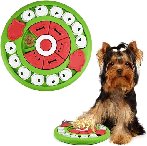 HWSWSH Interaktive Hundespielzeug,Katzen Hunde Intelligenzspielzeug Slow Food,Schnüffelspielzeug Hund Spielzeug,Hundespielzeug,denkspiele für Hunde denkspielzeug von HWSWSH