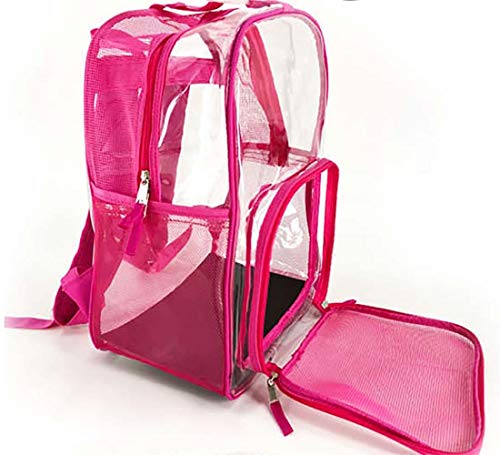 Cat Dog Rucksack, Puppy Pet Carrier Front Bag mit Atmungsaktivem Design und Double Mesh Padded Shoulder FüR Outdoor-Wanderungen/E / 420×300×200mm Cat Dog Rucksack, Puppy Pet Carrier Front Bag mit Atmungsaktivem Design und Double Mesh Padded Shoulder FüR Outdoor-Wanderungen/E / 420×300×200mm von HXFENA