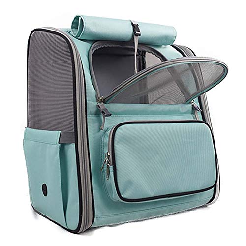 Pet Carrier Rucksacke,Pet Carrier Bag mit Mesh FüR Mittelschwere Hunde Katzen, Tragbar, FüR SpaziergäNge, Wanderungen, Reisen im Freien/Blau / 345×260×405mm Pet Carrier Rucksacke,Pet Carrier Bag mit Mesh FüR Mittelschwere Hunde Katzen, Tragbar, FüR SpaziergäNge, Wanderungen, Reisen im Freien/Blau / 345×260×405mm von HXFENA