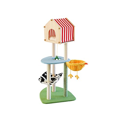 Cat Tree Farm Katzenklettern Katzenstreu Katzenbaum EIN großes Katzenkratzbrett nimmt Nicht den Boden EIN Katzenspielzeug liefert Katzenkletterbaum Warm wie Immer Cat Tree Farm Katzenklettern Katzenstreu Katzenbaum EIN großes Katzenkratzbrett nimmt Nicht den Boden EIN Katzenspielzeug liefert Katzenkletterbaum Warm wie Immer von HXFFXHF
