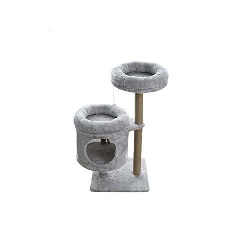 Katzenbäume Katzenklettergerüst Katzenbaum mit Nest Integrierte mehrschichtige Katzenklettersäule Katzensprungplattform Katzenbedarf Katzenbäume Katzenklettergerüst Katzenbaum mit Nest Integrierte mehrschichtige Katzenklettersäule Katzensprungplattform Katzenbedarf von HXFFXHF