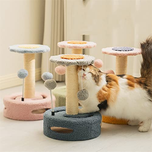 Katzenbäume Katzenklettergerüst Kleines Katzenspielzeug Katzenkratzbrett Katzenplattform Sonnenblumenschwert Ma Cat Zero Column Katzenbedarf (Size : 03) von HXFFXHF