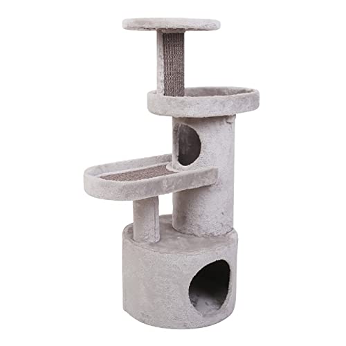 Katzenbaum, Katzenturm, Indoor-Katzenklettergerüst, Katzenkratzbaum, multifunktionales Katzennest, Baumloch, Sprungplattform, Sisal Katzenbaum, Katzenturm, Indoor-Katzenklettergerüst, Katzenkratzbaum, multifunktionales Katzennest, Baumloch, Sprungplattform, Sisal von HXFFXHF