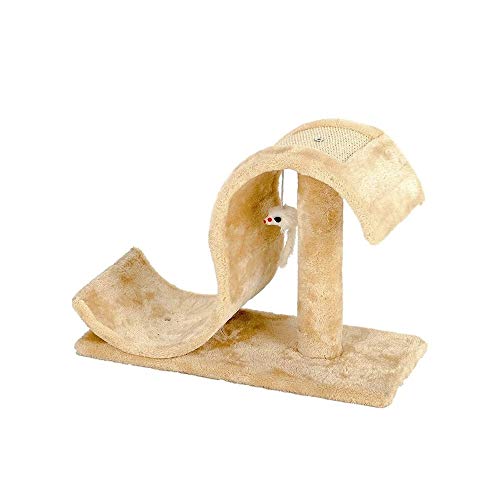 Katzenbaum für große Katzen, Katzenkratzbaum, Katzenklettergerüst, S-förmiges Katzenklettergerüst zum Schlafen und Schleifen, Katzenklettergerüst für Haustiere, Kratzmatte, Pfosten, Spielhaus für Katzenbaum für große Katzen, Katzenkratzbaum, Katzenklettergerüst, S-förmiges Katzenklettergerüst zum Schlafen und Schleifen, Katzenklettergerüst für Haustiere, Kratzmatte, Pfosten, Spielhaus für von HXFFXHF