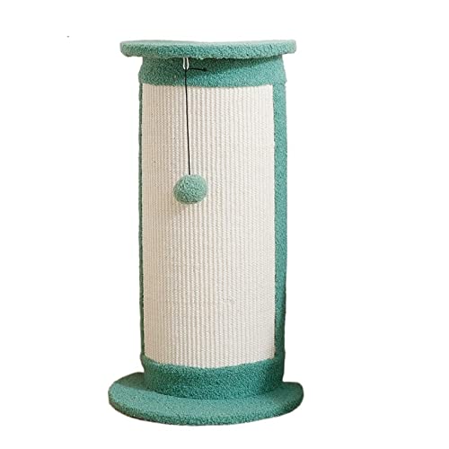 Katzenbaumhäuser, Katzenklettern, Katzenkratzschutz, Sofaschutz, Kratzpulver für Katzen, Krallenschleifer, Sisal, mobiler Katzenkratzbaum, Haustierbedarf (Größe: Hellgrün) (Hellgrau), warm wie Immer von HXFFXHF