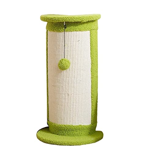 Katzenbaumhäuser, Katzenklettern, Katzenkratzschutz, Sofaschutz, Kratzpulver für Katzen, Krallenschleifer, Sisal, mobiler Katzenkratzbaum, Haustierbedarf (Größe: Hellgrün) (Hellgrau), warm wie Immer von HXFFXHF
