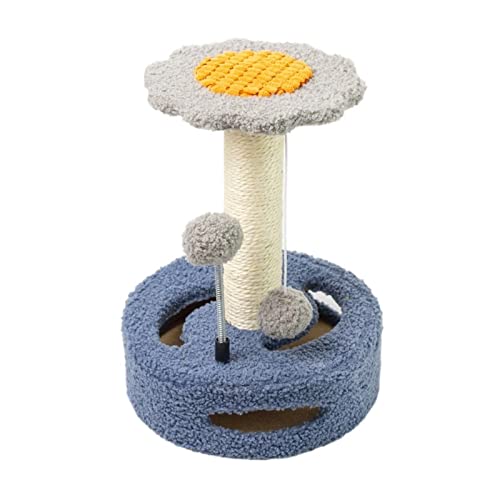 Katzenbaumhäuser, Katzenklettern, kleines Katzenspielzeug, Katzenkratzbrett, Katzenplattform, Sonnenblumenschwert, Ma Cat Zero Column, Katzenbedarf (Größe: 01) (1) Warm wie Immer von HXFFXHF