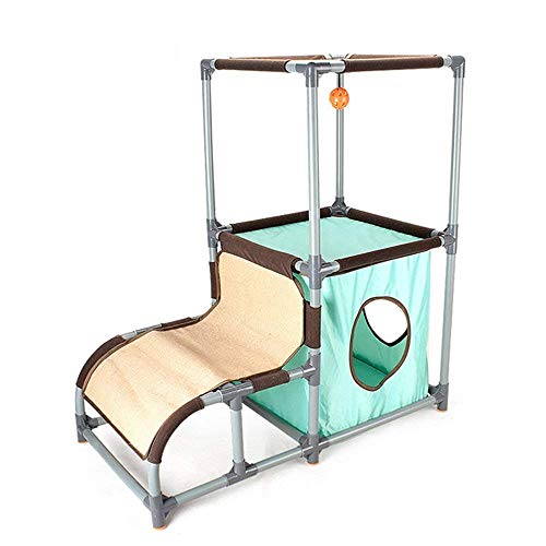 Klettergerüst für Katzen, Katzenstreu, Katzensprungplattform, Observatorium, Schleifklaue, Katzenkratzbrett, großes Klettergerüst für Katzen, Spielzeug, geeignet für Katzen zum Spielen und Schlafen g Klettergerüst für Katzen, Katzenstreu, Katzensprungplattform, Observatorium, Schleifklaue, Katzenkratzbrett, großes Klettergerüst für Katzen, Spielzeug, geeignet für Katzen zum Spielen und Schlafen g von HXFFXHF