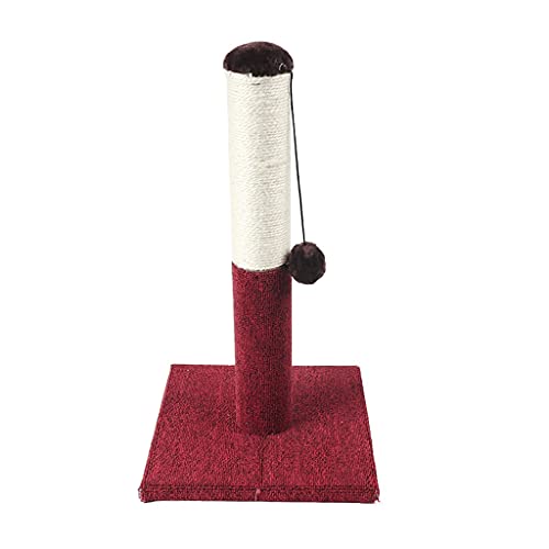 Klettergerüst für Katzen aus Sisalseil und Papierröhre, Kratzbaum für Katzen, Katzenspielzeug, Kleiner Ball, runder Sockel, Haustierspielzeug (Farbe: B) (B) von HXFFXHF