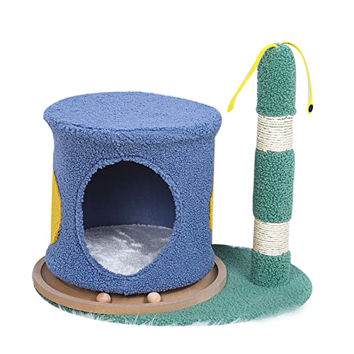 Märchenhafter süßer Schnecken-Kratzbaum, Katzenturm für den Innenbereich, Kratzbaum, Springspielzeug, Klettergerüst, multifunktionales Apartment, für alle Katzen Märchenhafter süßer Schnecken-Kratzbaum, Katzenturm für den Innenbereich, Kratzbaum, Springspielzeug, Klettergerüst, multifunktionales Apartment, für alle Katzen von HXFFXHF