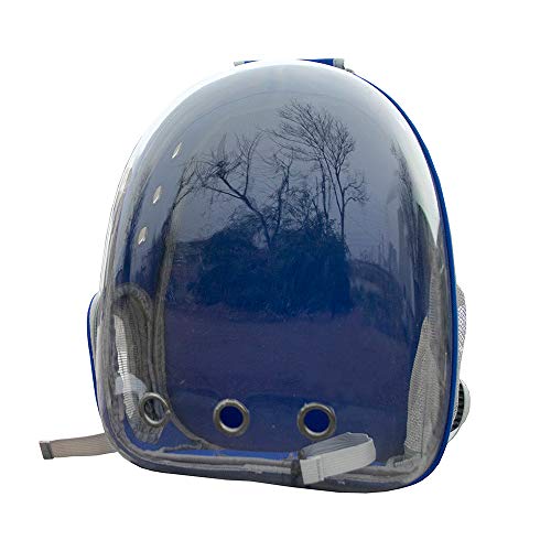 HXHON Parrot Rucksack Space Capsule Atmungsaktive Tragetasche Haustier Reisetasche (Blau) von IHONYI