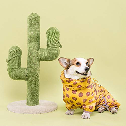 Golden-Retriever-Kostüm Corgi Voll eingewickelter wasserdichter Regenmantel Oberbekleidung Weicher Kapuzenpulli Vierbeinige Hundekleidung Atmungsaktiver Overall Golden-Retriever-Kostüm Corgi Voll eingewickelter wasserdichter Regenmantel Oberbekleidung Weicher Kapuzenpulli Vierbeinige Hundekleidung Atmungsaktiver Overall von HXKJ