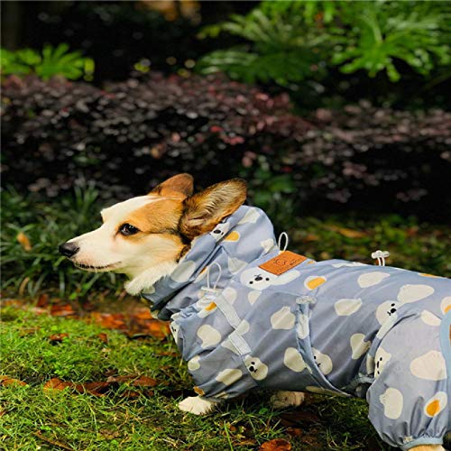 Golden-Retriever-Kostüm Corgi Voll eingewickelter wasserdichter Regenmantel Oberbekleidung Weicher Kapuzenpulli Vierbeinige Hundekleidung Atmungsaktiver Overall Golden-Retriever-Kostüm Corgi Voll eingewickelter wasserdichter Regenmantel Oberbekleidung Weicher Kapuzenpulli Vierbeinige Hundekleidung Atmungsaktiver Overall von HXKJ