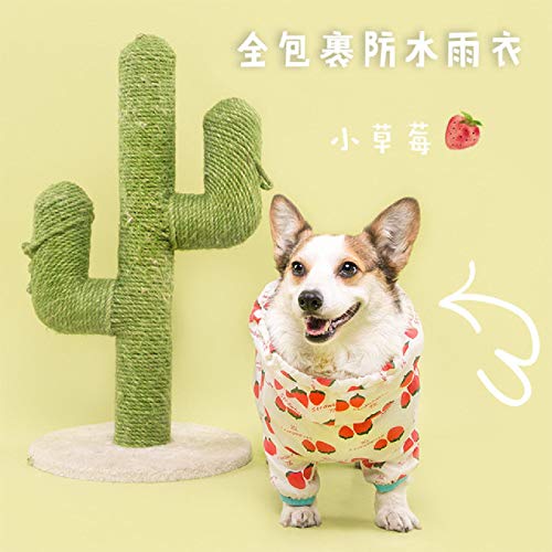 Golden-Retriever-Kostüm Corgi Voll eingewickelter wasserdichter Regenmantel Oberbekleidung Weicher Kapuzenpulli Vierbeinige Hundekleidung Atmungsaktiver Overall Golden-Retriever-Kostüm Corgi Voll eingewickelter wasserdichter Regenmantel Oberbekleidung Weicher Kapuzenpulli Vierbeinige Hundekleidung Atmungsaktiver Overall von HXKJ
