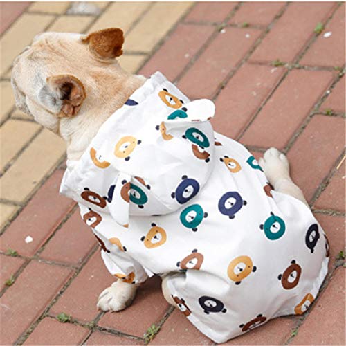 Haustier Hund Regenmantel Mops Französisch Bulldogge Kleidung wasserdichte Kleidung für Hund Regenjacke Pudel Bichon Schnauzer Welsh Corgi Regenmantel von HXKJ