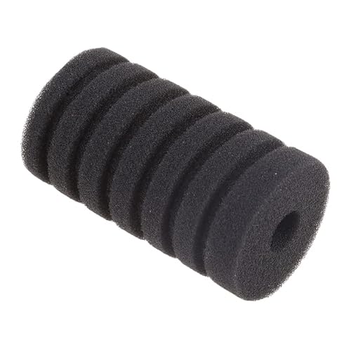 HXNH Aquarium-Vorfilter, Ersatz-Schaumstoffabdeckung, runde Rollen für Fischgarnelen, hohe Dichte, für mechanische Filtration (S) von HXNH