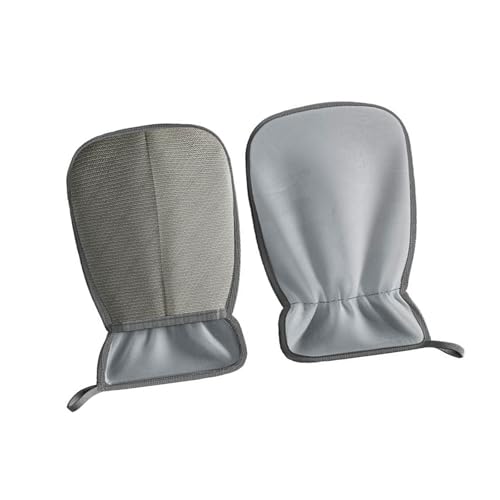 Statische Haustierhaarentfernerhandschuhe Waschbares Pflegepinsel Für Hunde Katzen Wiederverwendbares Werkzeug Für Sofa Teppich Haus Haustier Haar Handschuh von HYBEW