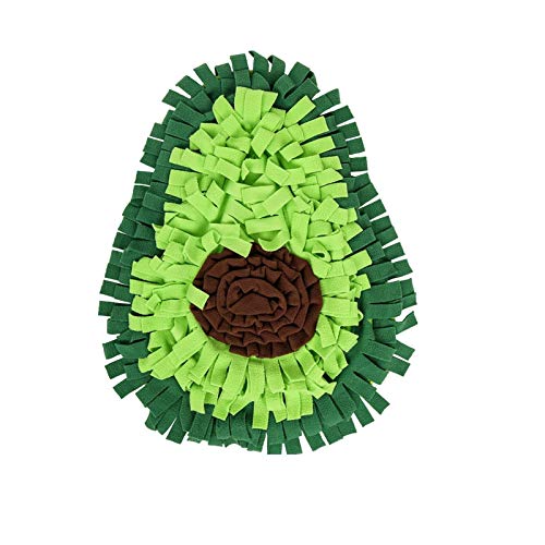 HYQOUKLR Schnüffelmatte für Hunde, Haustier-Schnüffel-Trainingsdecke (69 x 53 cm) von HYQOUKLR