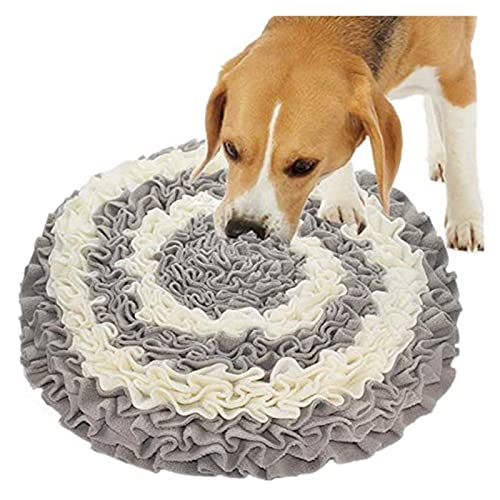 HYQOUKLR Schnüffelmatte für Hunde, Welpen, Hunde, Katzen, Haustier-Schnüffel-Trainingspad von HYQOUKLR