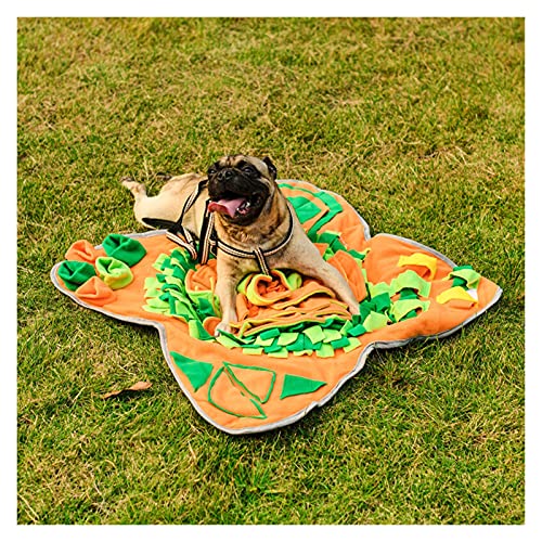 HYQOUKLR Schnüffelmatte für Hunde, für Hunde, Leckfutter, Katzen- und Hundetrainingsdecke (50 x 70 cm) von HYQOUKLR
