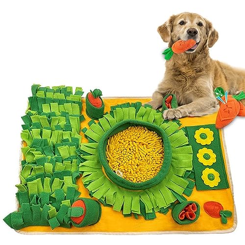 HYQOUKLR Schnüffelmatte für Hunde, für Katze und Hund, Schnüffelmatte, Puzzle-Spielzeug, Snack-Fütterung von HYQOUKLR