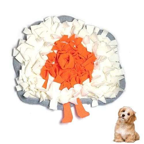 HYQOUKLR Schnüffelmatte für Hunde, für Katze und Hund, Schnüffelmatte, Puzzle-Spielzeug, Snack-Fütterung von HYQOUKLR