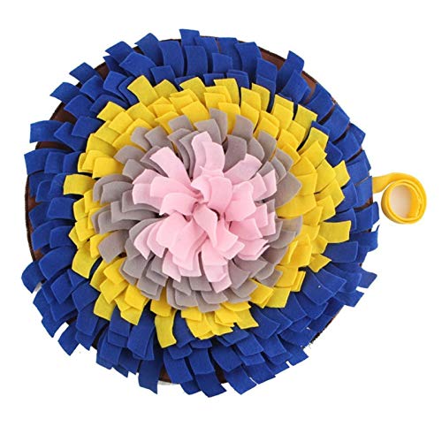 HYQOUKLR Schnüffelmatte für Hunde, olfaktorische Unterlage, wasserabweisend, bissfest, Blau HYQOUKLR Schnüffelmatte für Hunde, olfaktorische Unterlage, wasserabweisend, bissfest, Blau von HYQOUKLR