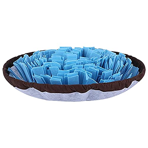 Schnüffelmatte für Hunde, olfaktorische Unterlage, wasserabweisend, bissfest (L) von HYQOUKLR