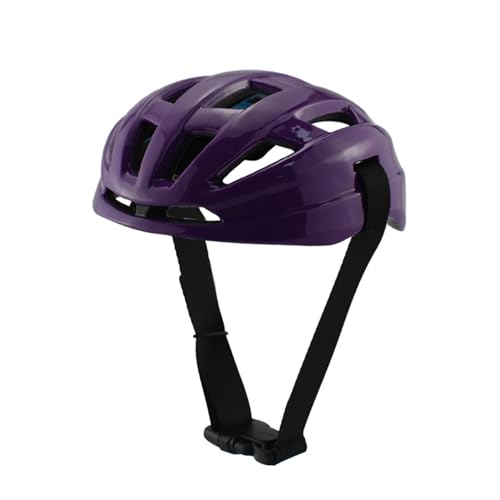 HYROOY Haustierhut mit verstellbarem, modischem und coolem Hut für Hunde und Katzen, schützt das Reiten, lila, ABS-Polyester HYROOY Haustierhut mit verstellbarem, modischem und coolem Hut für Hunde und Katzen, schützt das Reiten, lila, ABS-Polyester von HYROOY