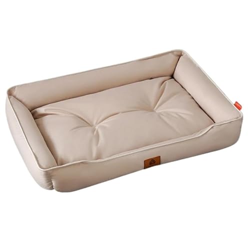 HYRSXN Haustier-Sofa, Hundebetten, wasserdichte Unterseite, weiches Fleece, warmes Katzenbett, Haus, Haustierkissen for kleine, mittelgroße und große Hunde(15,XL 84x56x14cm) von HYRSXN
