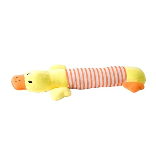 HYRSXN Plüsch Niedlicher Elefant Ente Schwein Haustier Hund Katze Quietschgeräusch Hundespielzeug Lustiges Fleece Haltbarkeit Kauen Molar Spielzeug Passend for alle Haustiere(4) von HYRSXN